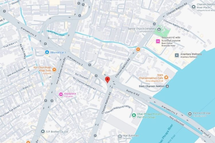 Rama 3 Road, Bangkok, Thon Buri, Bangkok Intersection of Rama 3 and Chaeron Nakhon Road