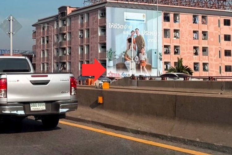 Sirat Expressway, Bangkok, Phaya Thai, Bangkok (Victory Monument Section)