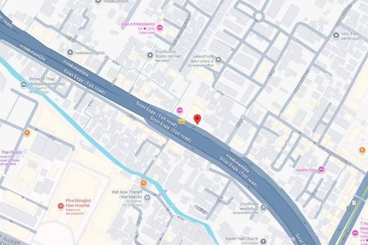 Sirat Expressway, Bangkok, Phaya Thai, Bangkok (Victory Monument Section)