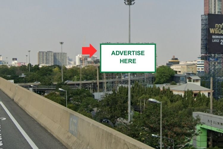 1 Panel Horizontal Classic Billboard Billboard at Vibhavadi Rangsit Road, Bangkok, Chatuchak, Bangkok ( In front of the Chatuchak District Office)