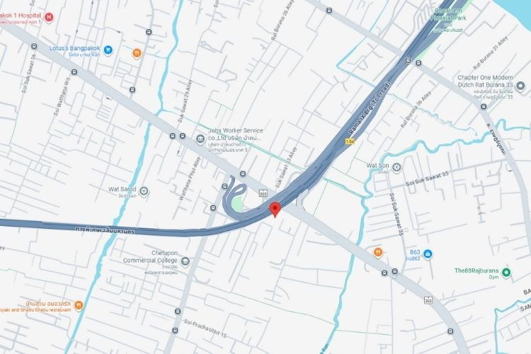 Chalerm Maha Nakhon Expy, Bangkok, Rat Burana, Bangkok