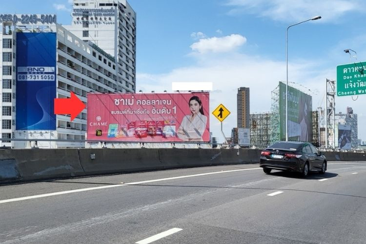 1 Panel Horizontal Classic Billboard Billboard at Ratchaprarop 12 Alley, Bangkok, Ratchathewi, Bangkok Makkasan