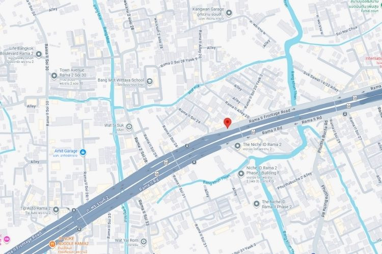 8-156 Rama II Frontage Road, Bangkok, Chom Thong, Bangkok Rama 2 Road area (before Bang Pakok 9 Hospital)