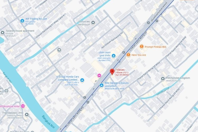 Charan Sanit Wong Rd, Bangkok, Bangkok Noi, Bangkok (Soi 34)