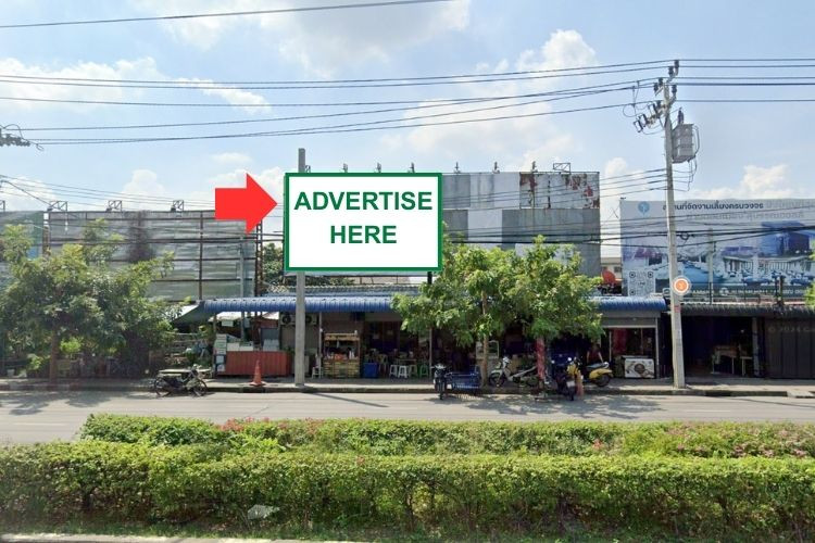 1 Panel Horizontal Classic Billboard Billboard at 84/50 Ratchaphruek Rd, Bangkok, Taling Chan, Bangkok (before Srisawan Hospital)