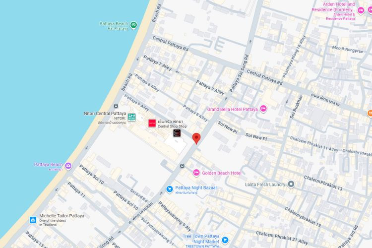 Sukhumvit South Pattaya Road (TRC Building), Chon Buri, Chon Buri