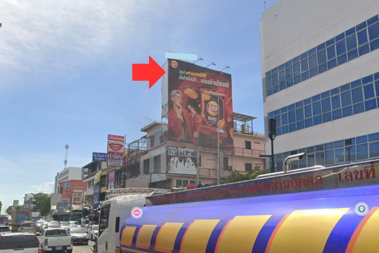 1 Classic Billboard Billboard at Pattaya City, Bang Lamung District, Chon Buri Central Pattaya intersection, intersection Pattaya 3 (near Homepro Pattaya)