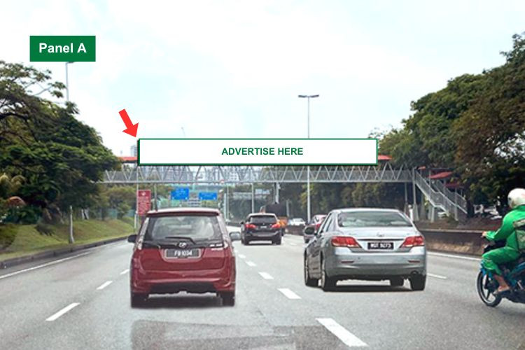 2 Sided Overhead Bridge Billboard at Persiaran Tujuan, Subang Jaya, Selangor (near SS19)