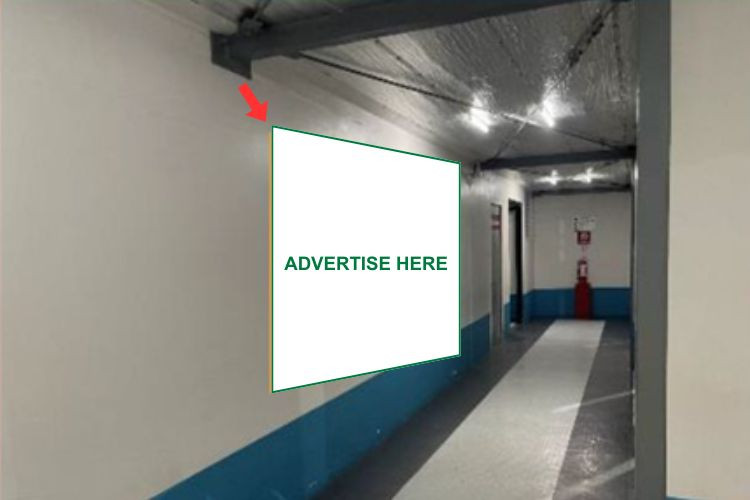 1 Panel Horizontal Wall Sticker Billboard at Caticlan Airport, Malay, Aklan (Domestic Arrival - Exit Corridor)