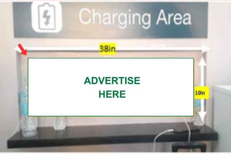 1 Panel Horizontal Wall Sticker Billboard at Caticlan Airport, Malay, Aklan (Domestic Departure Wing B)