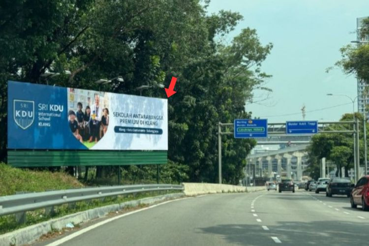1 Panel Free Standing Billboard at Jalan Langat, Klang, Selangor (towards Lotus's - Bandar Bukit Tinggi)