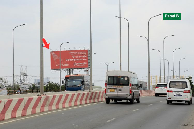 Horizontal Unipole Billboard at 84 Le Tan Be, Ho Chi Minh City