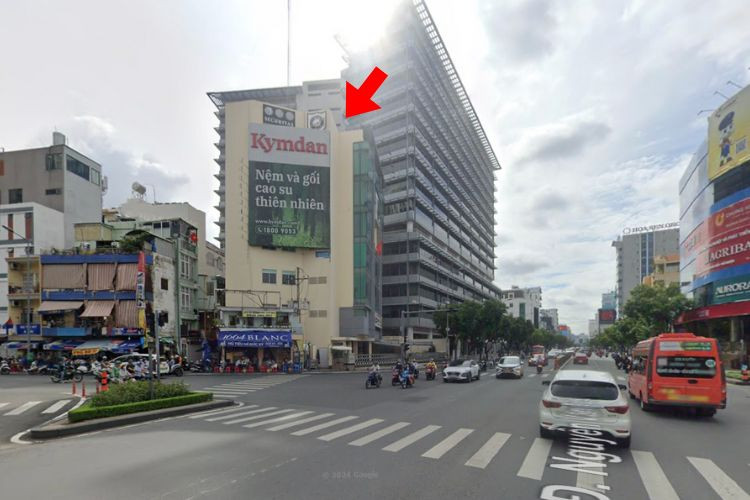 1 Sided Vertical Wallscape Billboard at 108 Nguyen Van Troi, Phu Nhuan, Ho Chi Minh City