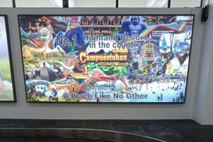 Lightbox Billboard at Bacolod - Silay Airport (Arrival), Silay, Negros Occidental (Baggage Claim Area)