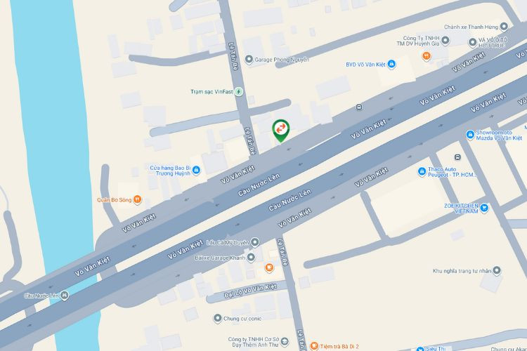 Map - Horizontal Unipole Billboard at 84 Le Tan Be, Ho Chi Minh City