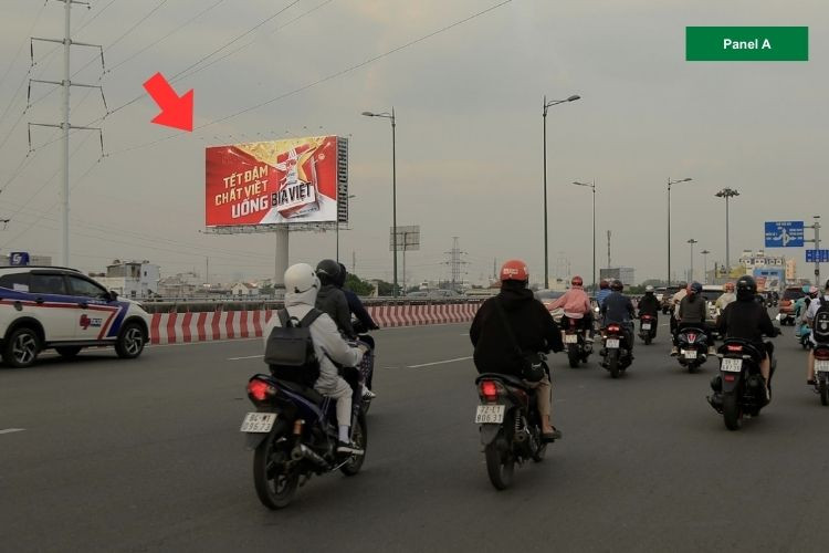 2 Sided Horizontal Unipole Billboard at 30 Kha Van Can, Thu Duc, Ho Chi Minh City