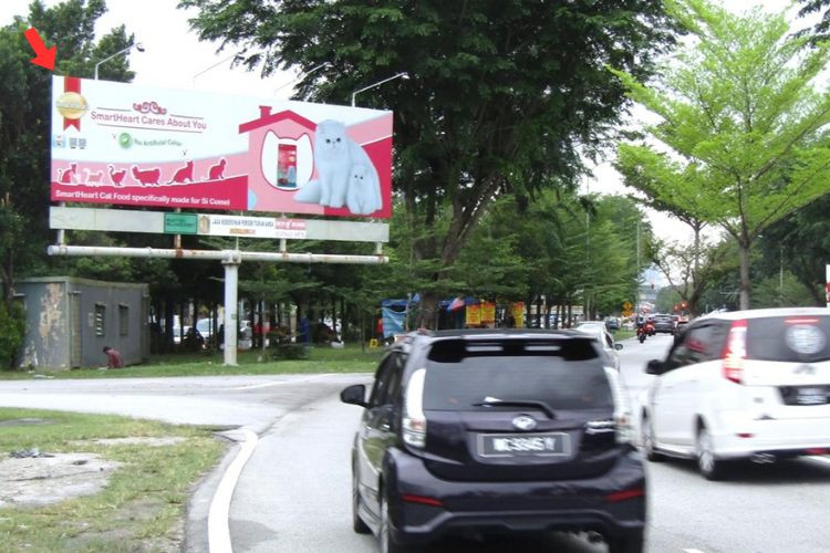1 Panel Free Standing Billboard at Jalan Cempaka, Taman Cempaka, Ampang, Selangor