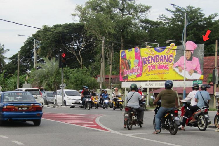 1 Panel Free Standing Billboard at Jalan Pendang - Tanah Merah, Pendang, Kedah (opposite Masjid Daerah Pendang)