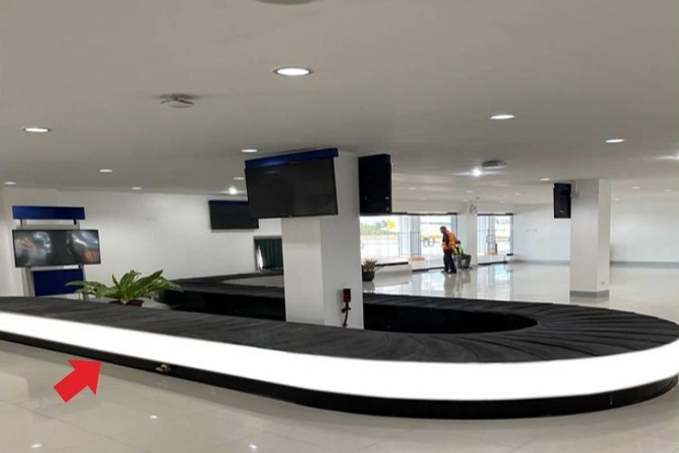 1 Panel Sticker Wrap Billboard at Kalibo International Airport, Kalibo, Aklan (Domestic Baggage Claim Belt)