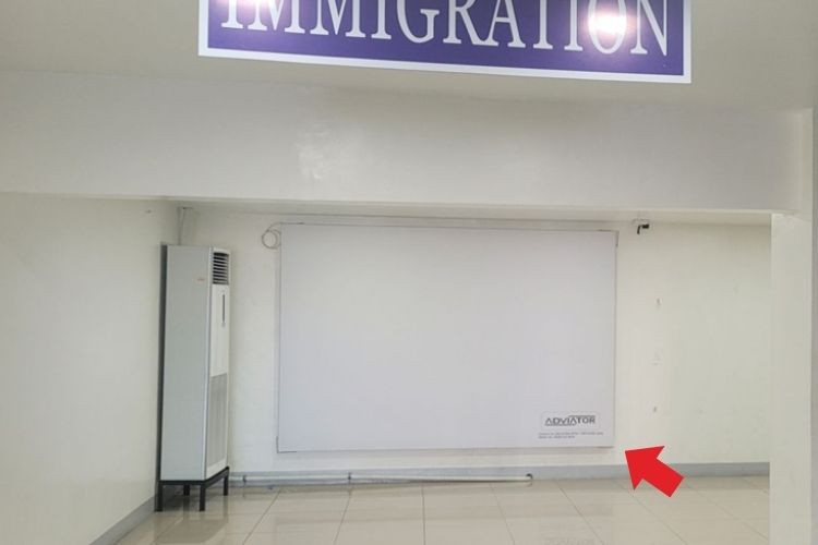 1 Panel Horizontal Lightbox Billboard at Kalibo International Airport, Kalibo, Aklan (International Arrival Concourse)