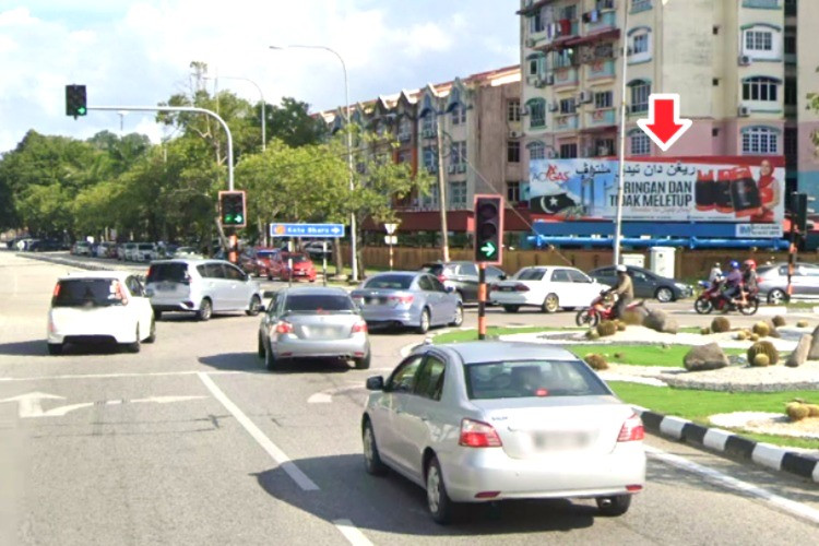 1 Panel Free Standing Billboard at Jalan Engku Sar / Jalan Kemajuan, Kuala Terengganu, Terengganu