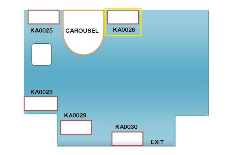 Map - Horizontal Lightbox Billboard at Kalibo International Airport, Kalibo, Aklan (Domestic Arrival Baggage Claim)