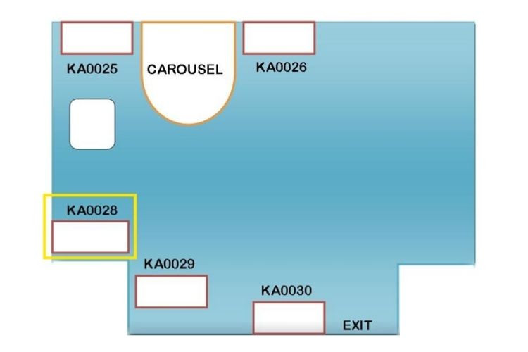 Map - Vertical Lightbox Billboard at Kalibo International Airport, Kalibo, Aklan (Domestic Arrival Exit)