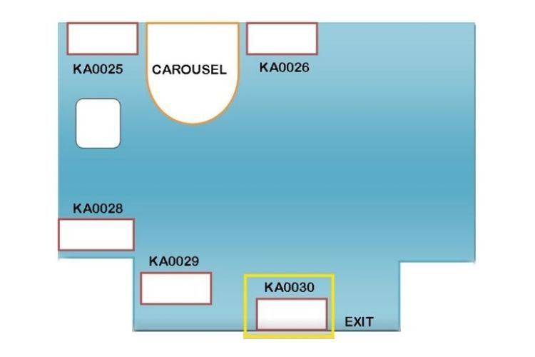 Map - Lightbox Billboard at Kalibo International Airport, Kalibo, Aklan (Domestic Arrival Exit)