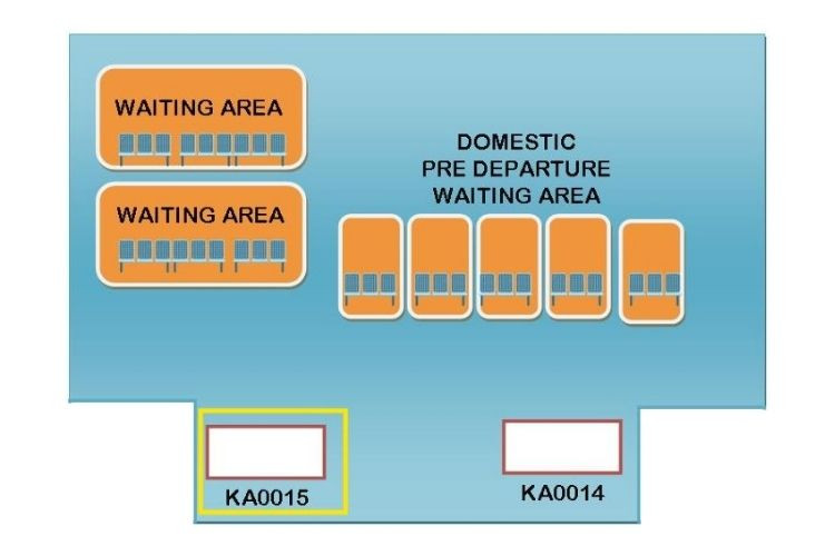 Map - Horizontal Lightbox Billboard at Kalibo International Airport, Kalibo, Aklan (Domestic Pre-departure)