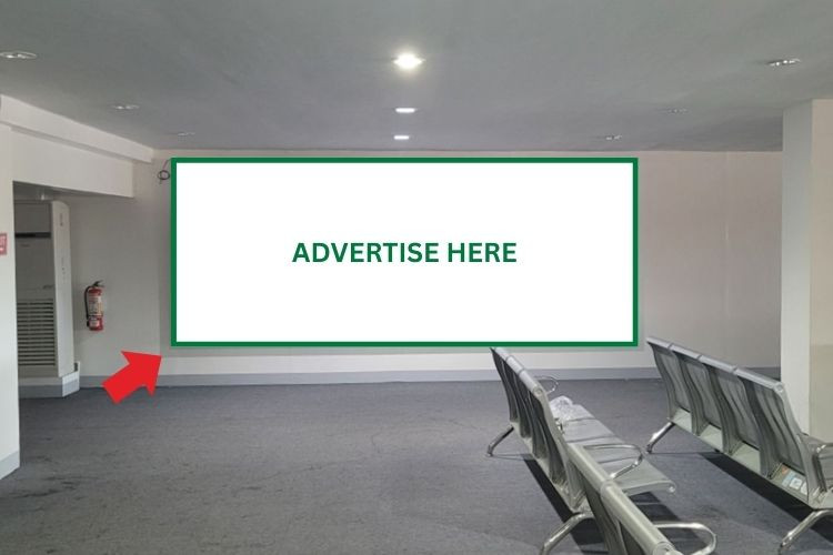 1 Panel Horizontal Lightbox Billboard at Kalibo International Airport, Kalibo, Aklan (International Pre-Boarding Lightbox (Left))