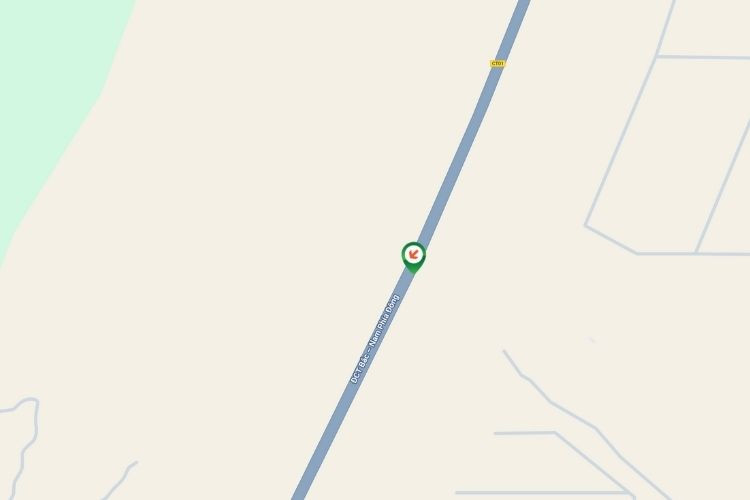 Map - Iron Frame Panel Billboard at Km108+300, Khanh Hoa (Panel B)