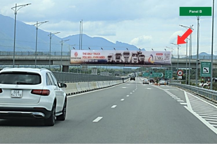 1 Sided Iron Frame Panel Billboard at Km 92+80, Khanh Hoa (Panel B)
