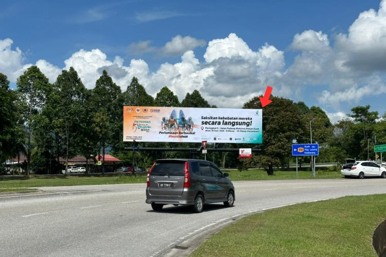 1 Panel Free Standing Billboard at Jalan Padang Matsirat Roundabout, Langkawi, Kedah