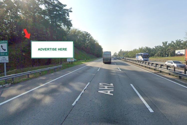 1 Panel Free Standing Billboard at NSE Highway KM232.1, Rembau, Negeri Sembilan