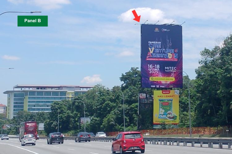 ertical Unipole Billboard at NSE KM298.9, Bangi, Selangor