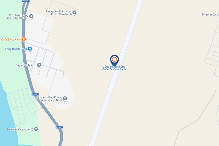 Map - Horizontal Airport LED Screen Billboard at Cam Ranh International Airport, Khanh Hoa (inside international arrival)