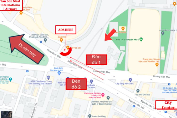 72 Phan Dinh Giot, Tan Binh District, Ho Chi Minh City (Hoang Van Thu park)