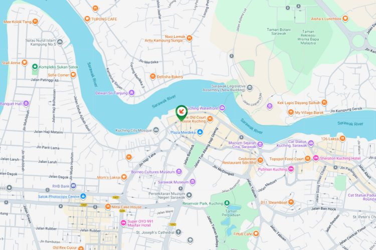 Jalan India, Kuching, Sarawak near Indian Street Pedestrian Mall