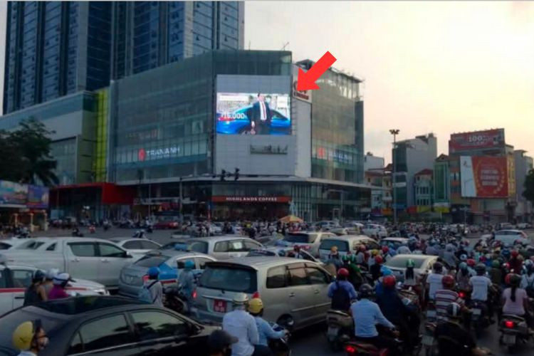 1 mặt LED tại 3 Lê Trọng, quận Thanh Xuân, Hà Nội (nút giao Lê Trọng Tấn - Trường Chinh)