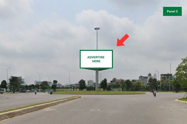 Tri-LED Unipole Billboard at Vinhomes Smart City, Ha Noi City