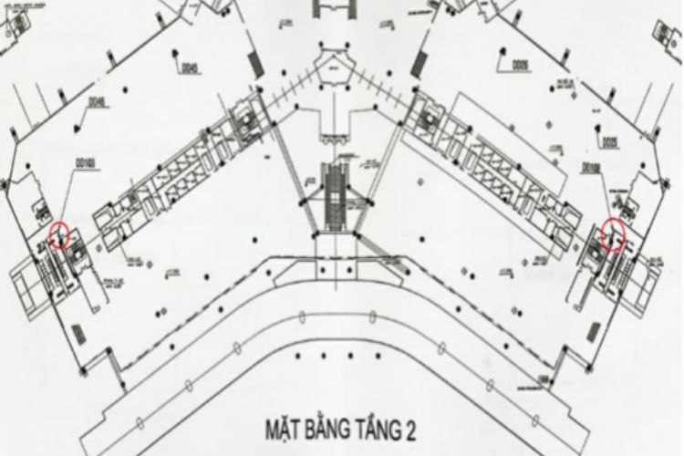 Map - Vertical Airport LED Screen Billboard at Noi Bai International Airport, Ha Noi City (Boarding Gate 1 & 12 )