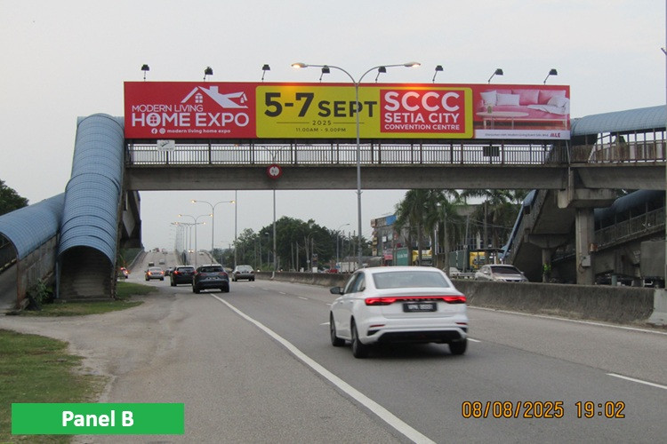 Overhead Bridge Billboard at Jalan Haji Sirat, Klang, Selangor