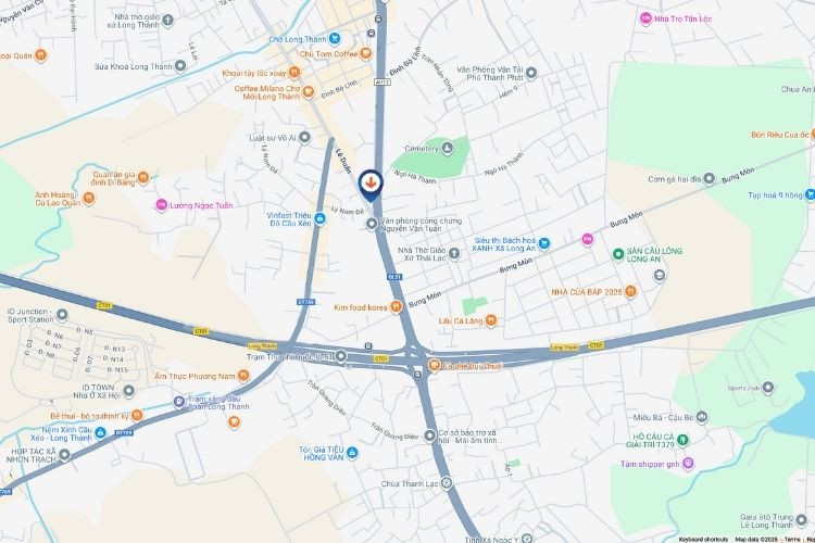 Map - Horizontal LED Unipole Billboard at National Highway 51, Ho Chi Minh City (Panel A)Horizontal LED Unipole Billboard at National Highway 51, Ho Chi Minh City (Panel A)