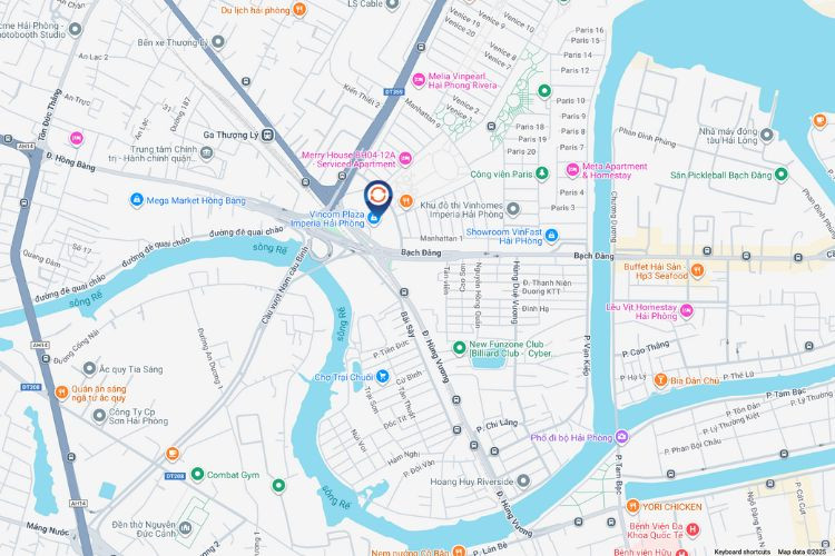 Map - LED facade Billboard at Imperia Hai Phong, Hong Bang, Hai Phong City