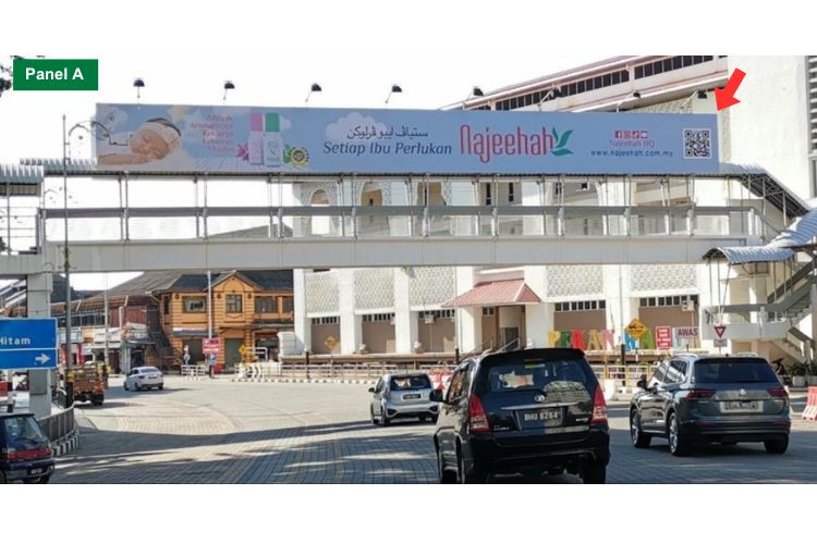 2 Sided Overhead Bridge Billboard at Jalan Tunku Ibrahim, Alor Setar, Kedah (Infront Pekan Rabu)