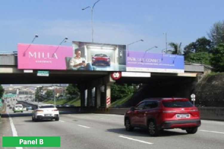 DUKE Highway KM11.1, Kuala Lumpur (on Jalan Bukit Setiawangsa flyover)