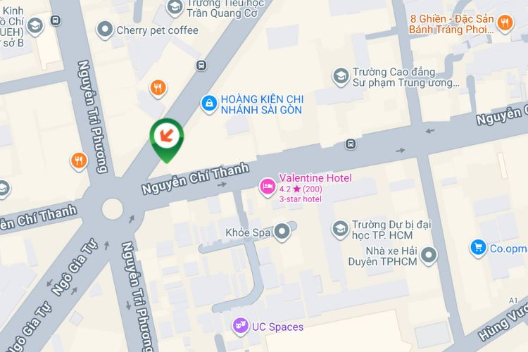 1 Panel Horizontal Wallscape Billboard at Nguyen Tri Phuong Roundabout, Ngo Gia Tu Ward, Ho Chi Minh City (419 eye store)