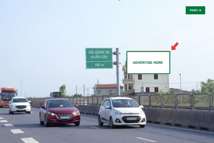 Panel Horizontal Wall-mounted Pano Billboard at Km263, Yen Dong, Ninh Binh