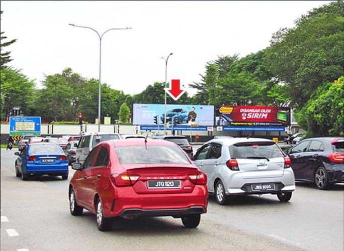 1 Panel Free Standing Billboard at Jalan Masai Baru - Plentong, Johor Bahru, Johor