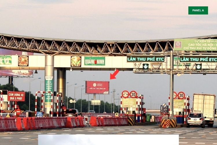 Horizontal Unipole Billboard at Km 95+800, Duong Kinh, Hai Phong City